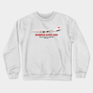 Boeing B747-400 - Government of Bahrain Crewneck Sweatshirt